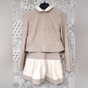 ## NEW WITHOUT TAGS ## , COAT SKIRTS SET .Coat size details: Shoulder 14”